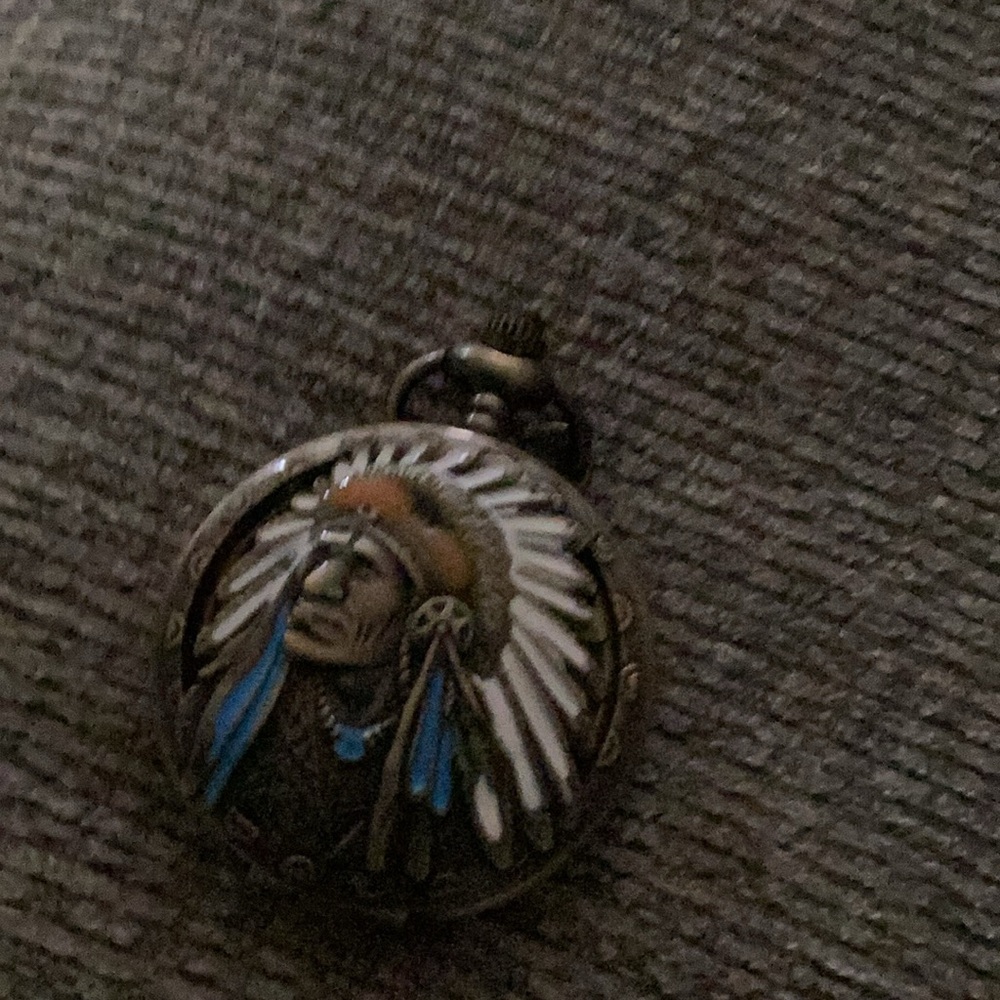 Indian pocket watch will need a battery